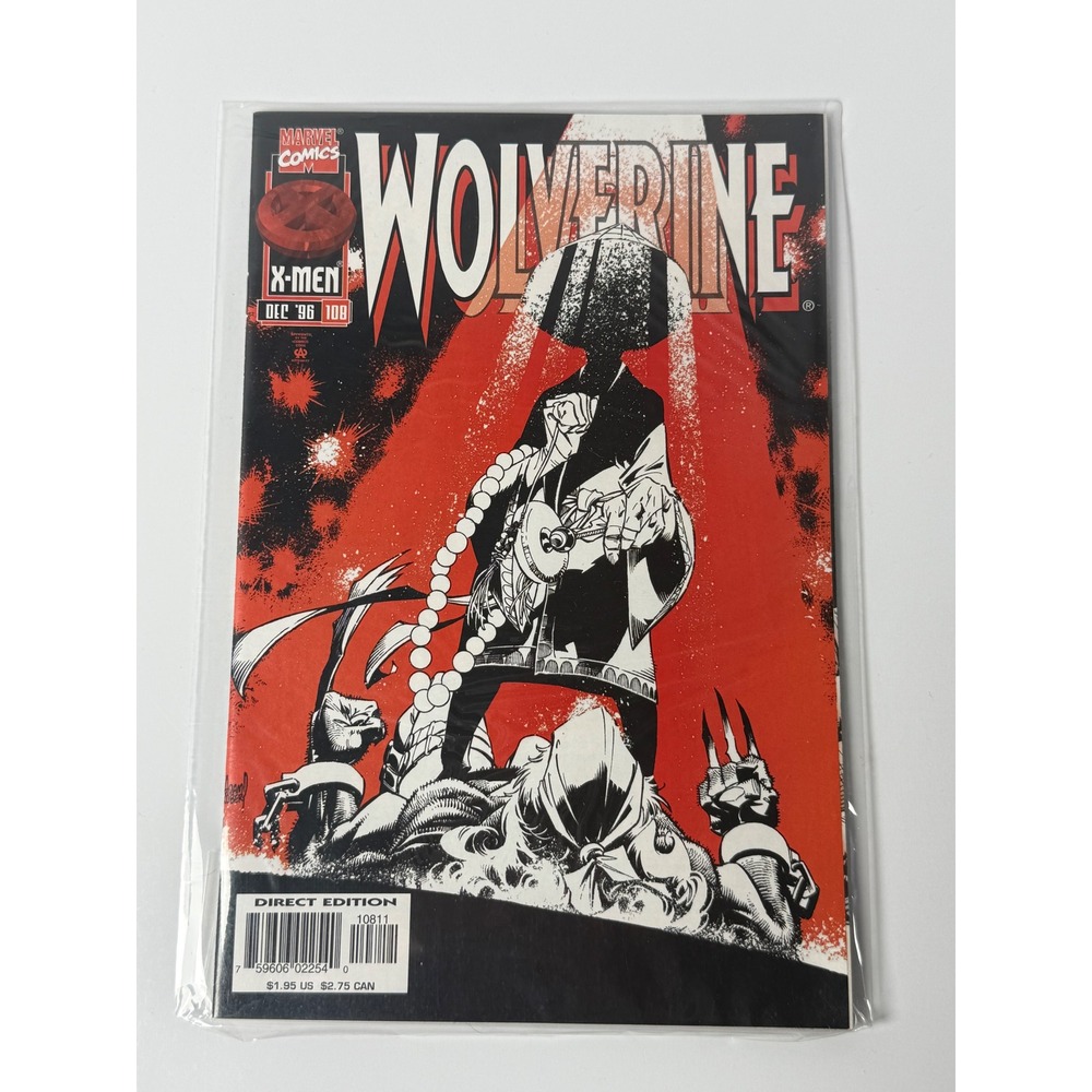 Wolverine 108 Marvel Comics Dec 1996 Direct Edition Anthony Winn X-Men Logan